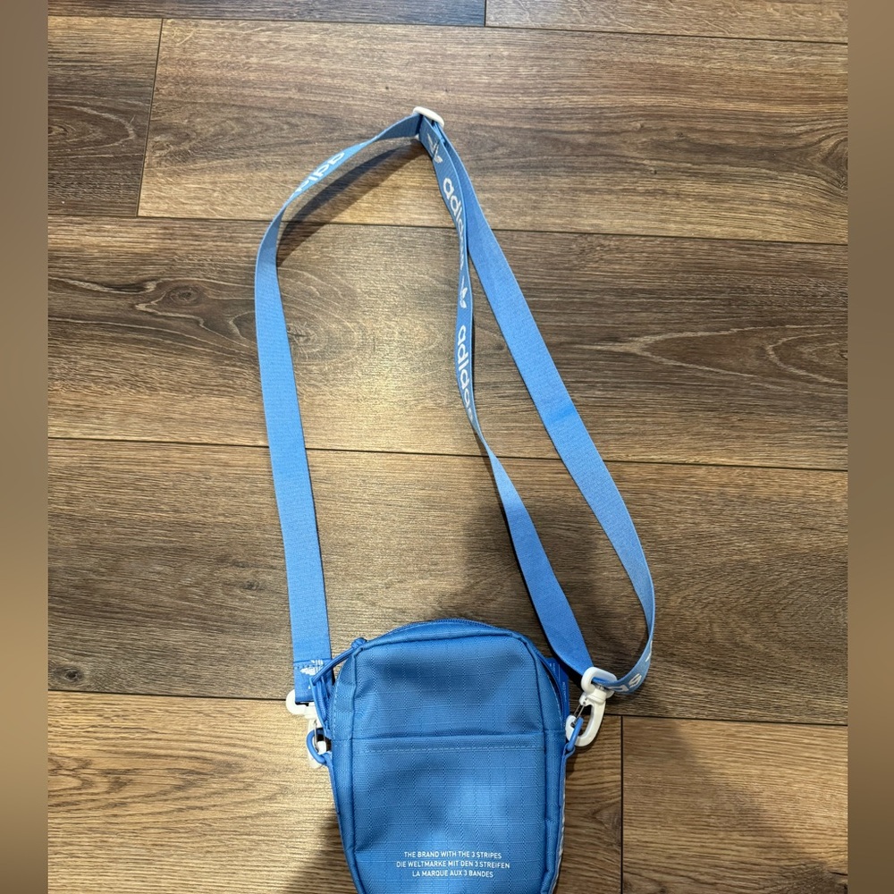 Adidas Blue Crossbody Bag NWT